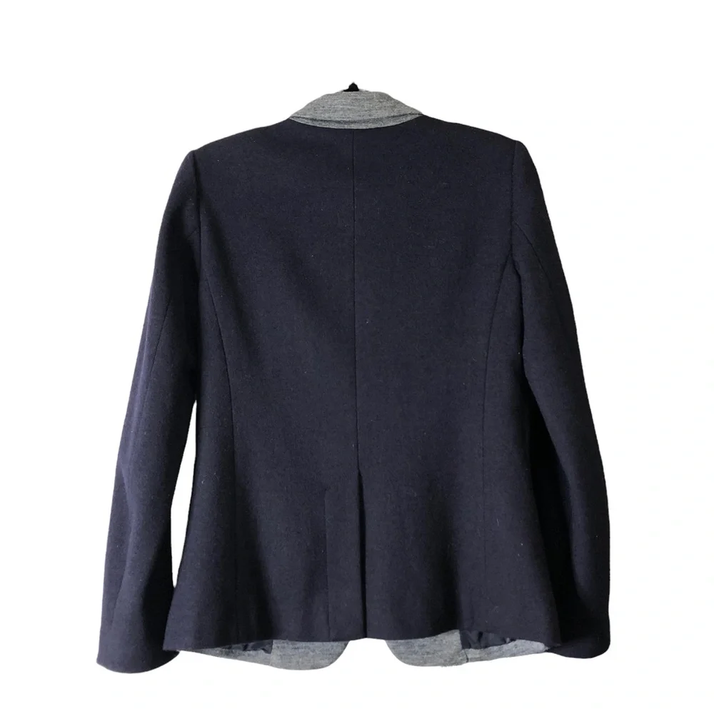 J. Crew Women’s Navy/Grey Blazer Size 6